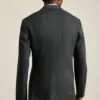 Chaqueta de traje de lino elástico italiano Chaqueta de traje de lino elástico italiano