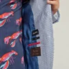 Chaqueta de traje italiana de seersucker elástico – Chaqueta de traje blanca y azul marino