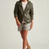 Chaqueta impermeable de nailon reciclado Chaqueta impermeable de nailon reciclado