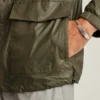 Chaqueta impermeable de nailon reciclado Chaqueta impermeable de nailon reciclado