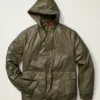 Chaqueta impermeable de nailon reciclado Chaqueta impermeable de nailon reciclado