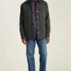 Chaqueta tipo camisa para hombre de Bonobos | Chaqueta tipo camisa de sarga cepillada italiana Chaqueta tipo camisa para hombre de Bonobos | Chaqueta tipo camisa de sarga cepillada italiana