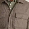 Chaqueta tipo camisa para hombre de Bonobos | Chaqueta tipo camisa de sarga cepillada italiana Chaqueta tipo camisa para hombre de Bonobos | Chaqueta tipo camisa de sarga cepillada italiana