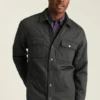 Chaqueta tipo camisa para hombre de Bonobos | Chaqueta tipo camisa de sarga cepillada italiana Chaqueta tipo camisa para hombre de Bonobos | Chaqueta tipo camisa de sarga cepillada italiana
