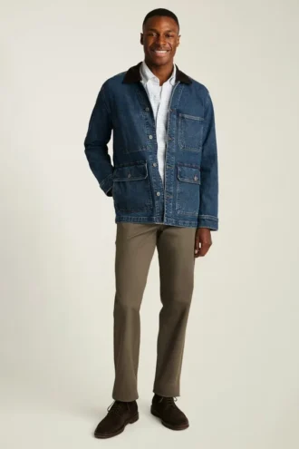 Chaqueta vaquera de trabajo para hombre – Rugged Gramercy Layer