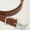 Cinturón de cuero para vaqueros de hombre