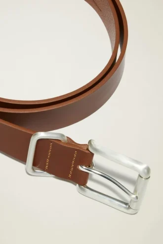 Cinturón de cuero para vaqueros de hombre