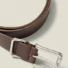 Cinturón de cuero para vaqueros de hombre