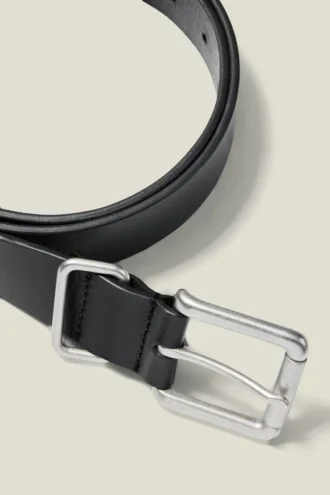 Cinturón de cuero para vaqueros de hombre
