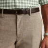 Cinturón de cuero repujado