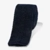 Corbata de punto de seda Corbata de punto de seda