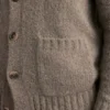Cárdigan de lana de alpaca