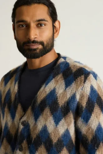 Cárdigan de mohair