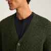 Cárdigan de punto trenzado para hombre de Bonobos | Mezcla de merino, estilo clásico