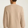 Cárdigan de punto trenzado para hombre de Bonobos | Mezcla de merino, estilo clásico