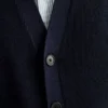 Cárdigan híbrido de merino