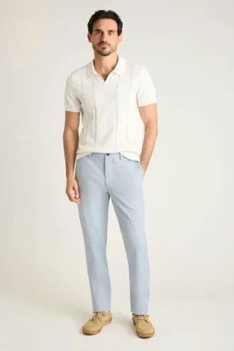 Descubre un estilo desenfadado con los chinos elásticos para hombre 2.0 de Bonobos