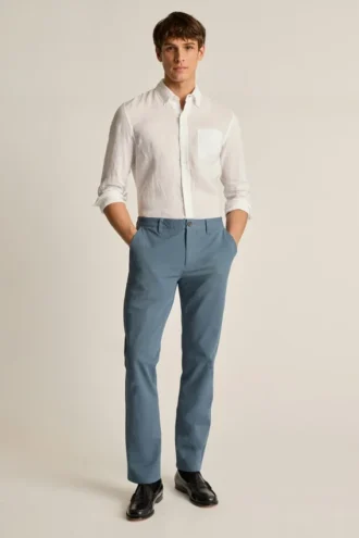 Descubre un estilo desenfadado con los chinos elásticos para hombre 2.0 de Bonobos