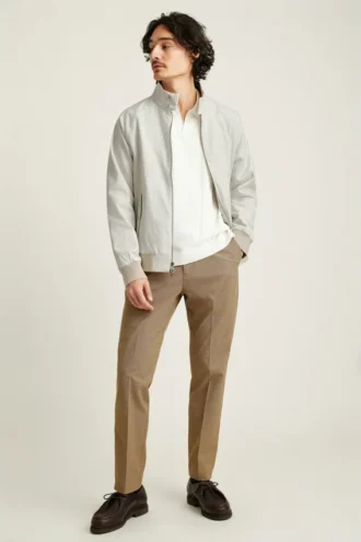 Diseñada para todas las estaciones: chaqueta Harrington de algodón de Bonobos