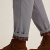 Flannel-Lined Chino with Drawstring Flannel-Lined Chino with Drawstring