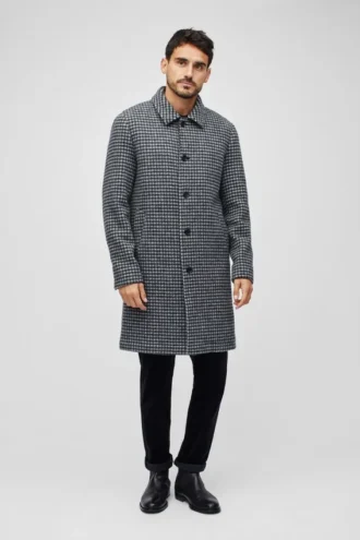 Gabardina de lana italiana