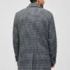 Gabardina de lana italiana