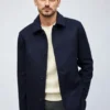 Italian Wool Car Coat para hombre Italian Wool Car Coat para hombre