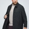 Italian Wool Car Coat Tallas grandes