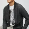 Jersey bomber de algodón y cachemira