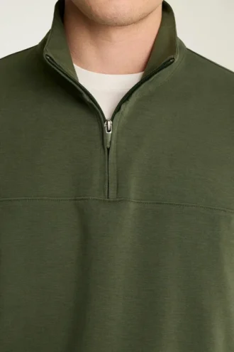Jersey con cremallera de un cuarto Soho