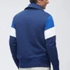 Jersey con media cremallera y bloques de color Jersey con media cremallera y bloques de color