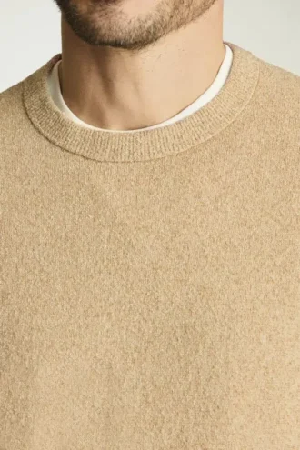 Jersey de algodón bouclé