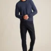 Jersey de algodón con rayas texturizadas