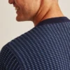 Jersey de algodón con rayas texturizadas