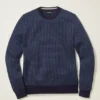 Jersey de algodón con rayas texturizadas