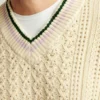 Jersey de algodón y cachemira con diseño de grillo Jersey de algodón y cachemira con diseño de grillo