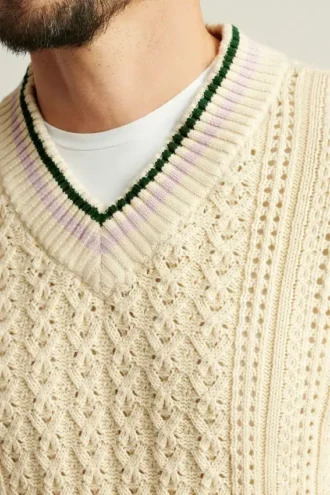 Jersey de algodón y cachemira con diseño de grillo