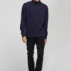 Jersey de cuello alto de felpa