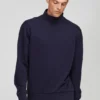 Jersey de cuello alto de felpa