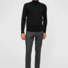 Jersey de cuello alto de lana merino lavable Jersey de cuello alto de lana merino lavable
