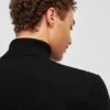 Jersey de cuello alto de lana merino lavable Jersey de cuello alto de lana merino lavable