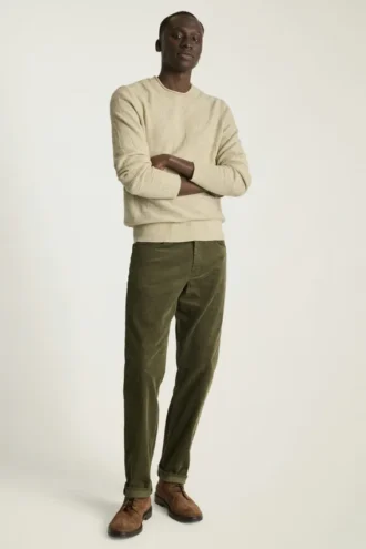 Jersey de cuello alto de merino | Elegante jersey de merino para el frío