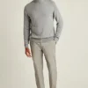 Jersey de cuello alto de merino lavable Jersey de cuello alto de merino lavable