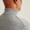 Jersey de cuello alto de merino lavable Jersey de cuello alto de merino lavable