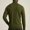Jersey de cuello alto de merino lavable Jersey de cuello alto de merino lavable