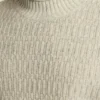 Jersey de cuello alto de mezcla de merino Jersey de cuello alto de mezcla de merino