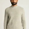 Jersey de cuello alto de mezcla de merino Jersey de cuello alto de mezcla de merino