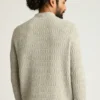 Jersey de cuello alto de mezcla de merino Jersey de cuello alto de mezcla de merino