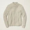Jersey de cuello alto de mezcla de merino Jersey de cuello alto de mezcla de merino