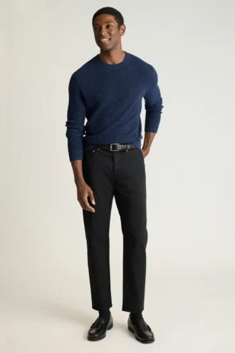 Jersey de cuello alto para hombre de Bonobos | Tejido de punto de transición de lino y algodón